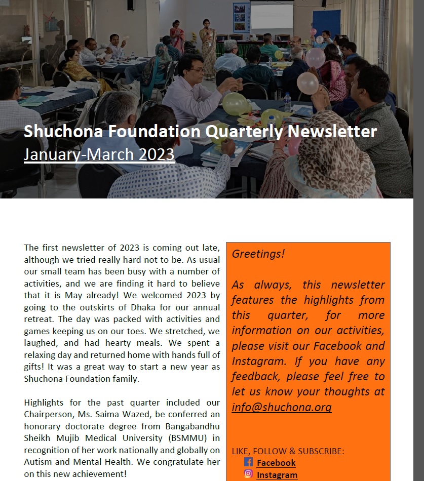  Quarterly Newsletter Jan-Mar 2023